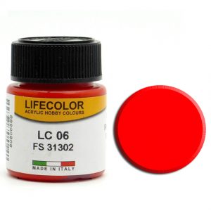 LifeColor Matt Red rlm 23 (22ml) FS 31302