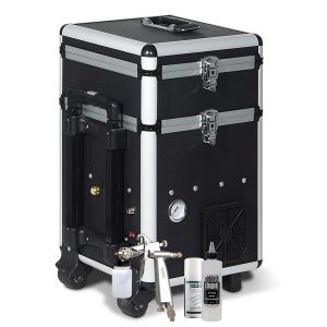Iwata Professional G6 Spray Gun Tanning Kit with Maxx Jet Compressor and Storage Unit
