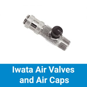 Iwata Airbrush Air Valves and Air Caps