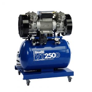 Bambi VT250D Oil Free Ultra Low Noise Compressor with Dyer